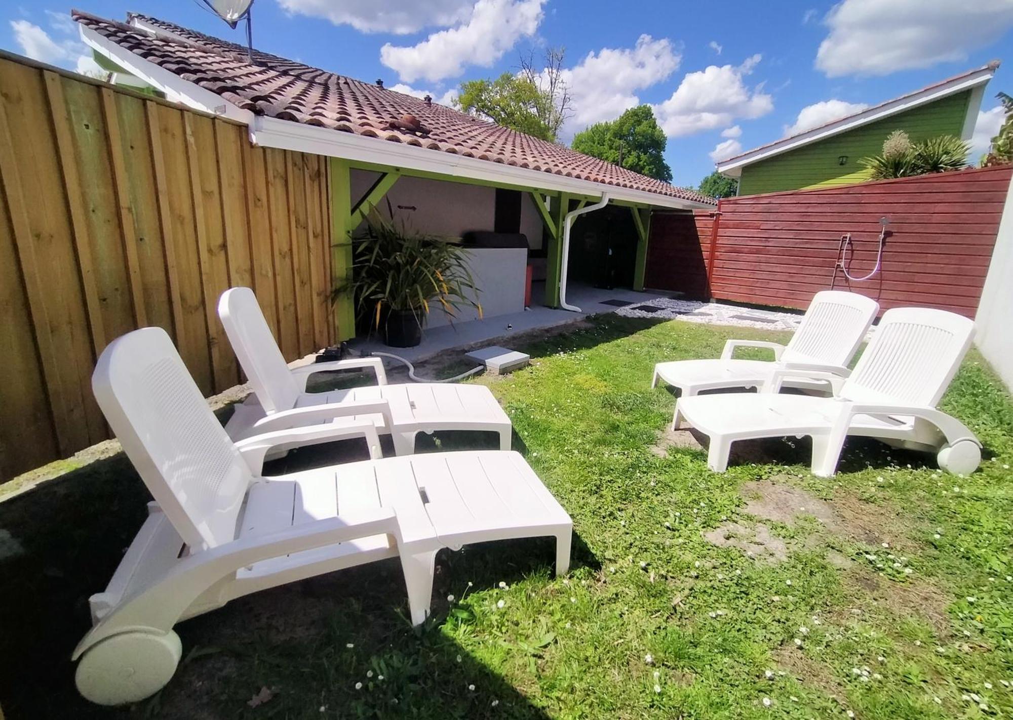 Gite Avec Piscine Et Espace Bien-Etre Partages Entre Bordeaux Et Lacanau Ocean (Adults Only) Brach Exterior foto